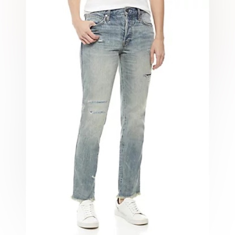 New with tags straight leg light washed free people jeans